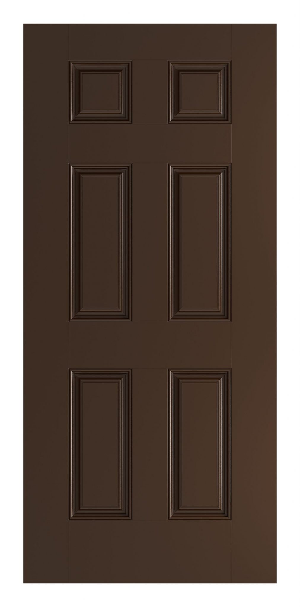 6 Panel Door in Espresso - Advisar