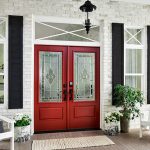 Georgian Cranberry Exterior OA Door