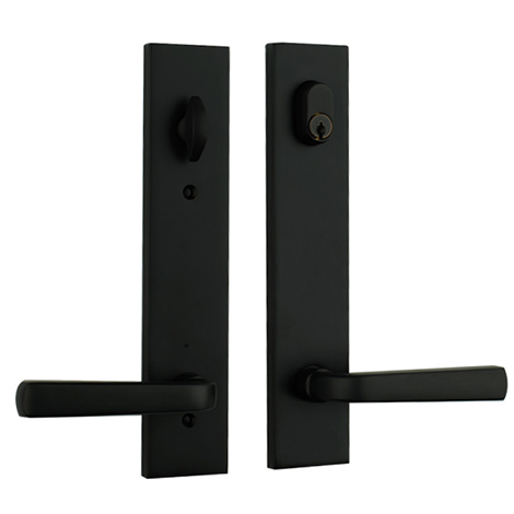 Modern Sion Lever in Flat Black