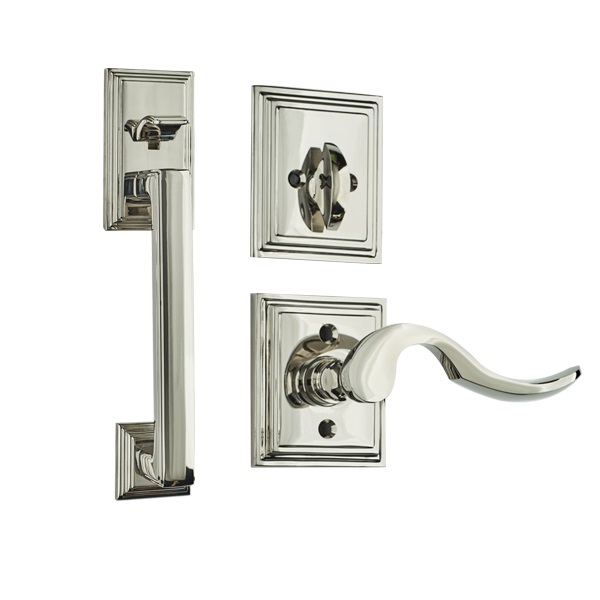 Hamden with Cortina Lever in Bright Chrome