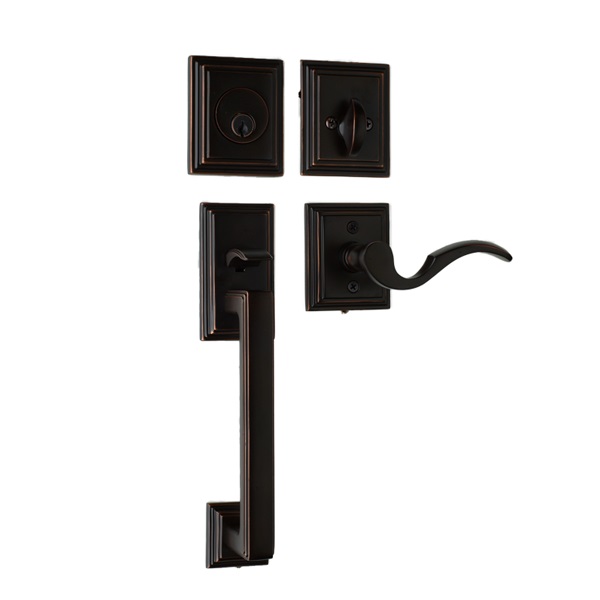 Hamden with Cortina Lever in Oil Rubbed Bronze