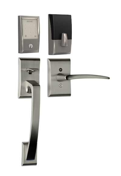 Ares Poseidon Lever in Satin Nickel